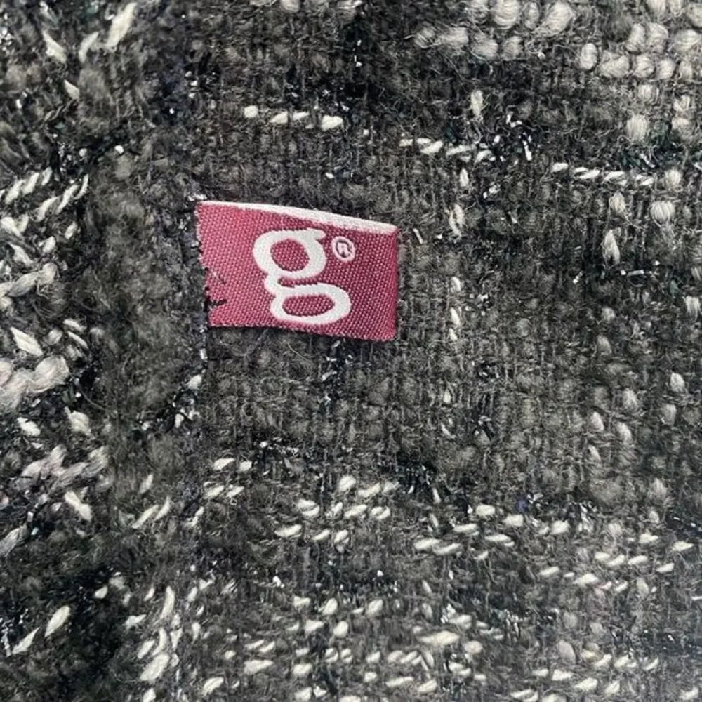 Women's‎ Black Grey  Knit Winter Shawl Blanket Wrap Fringe Warm Casual Comfort
